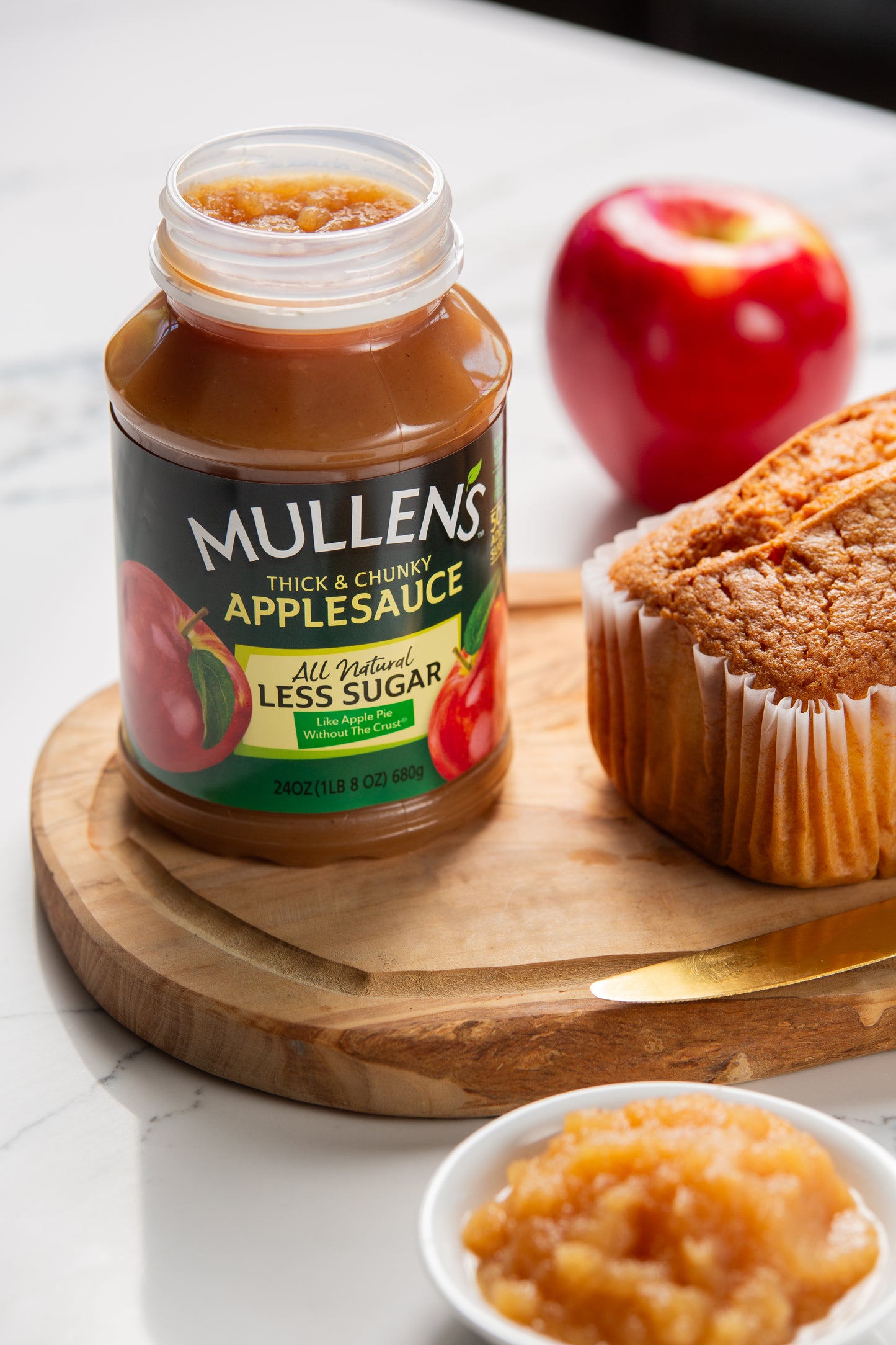 Three Pack Mullen's Applesauce Reduced Sugar Recipe